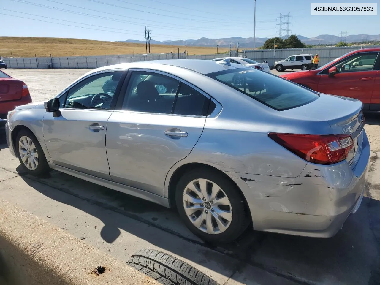 4S3BNAE63G3057833 2016 Subaru Legacy 2.5I Premium