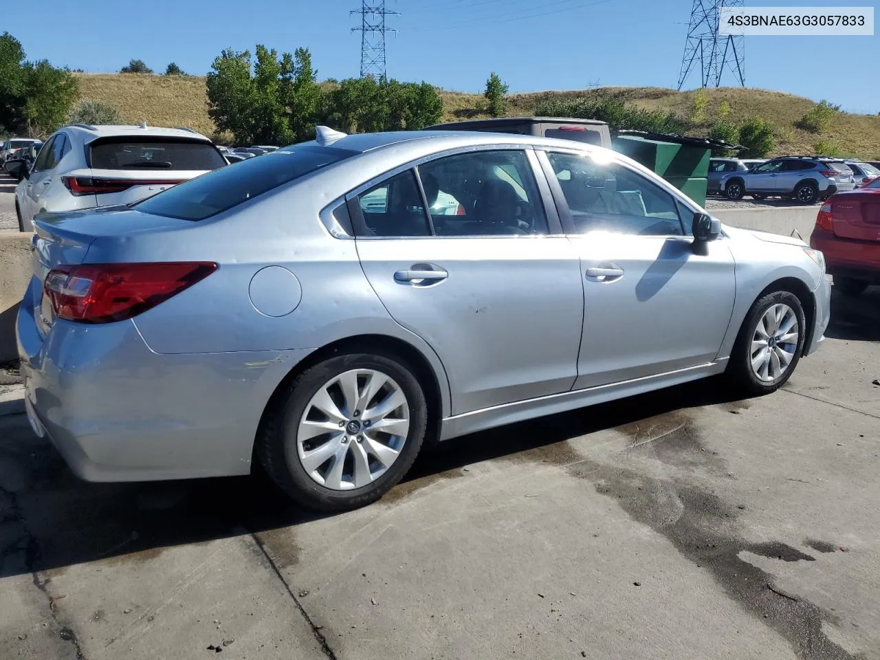 2016 Subaru Legacy 2.5I Premium VIN: 4S3BNAE63G3057833 Lot: 71427024