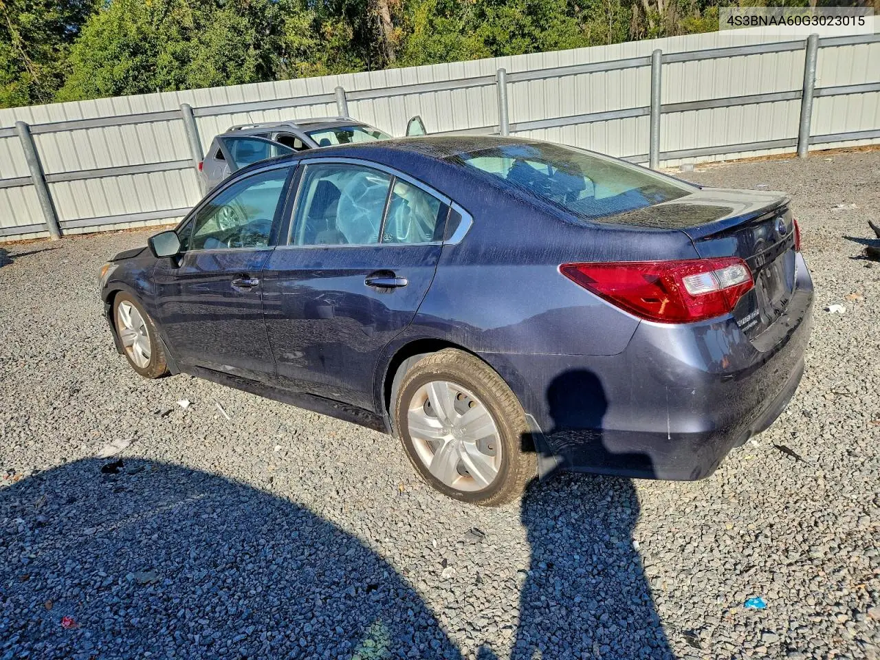 4S3BNAA60G3023015 2016 Subaru Legacy 2.5I