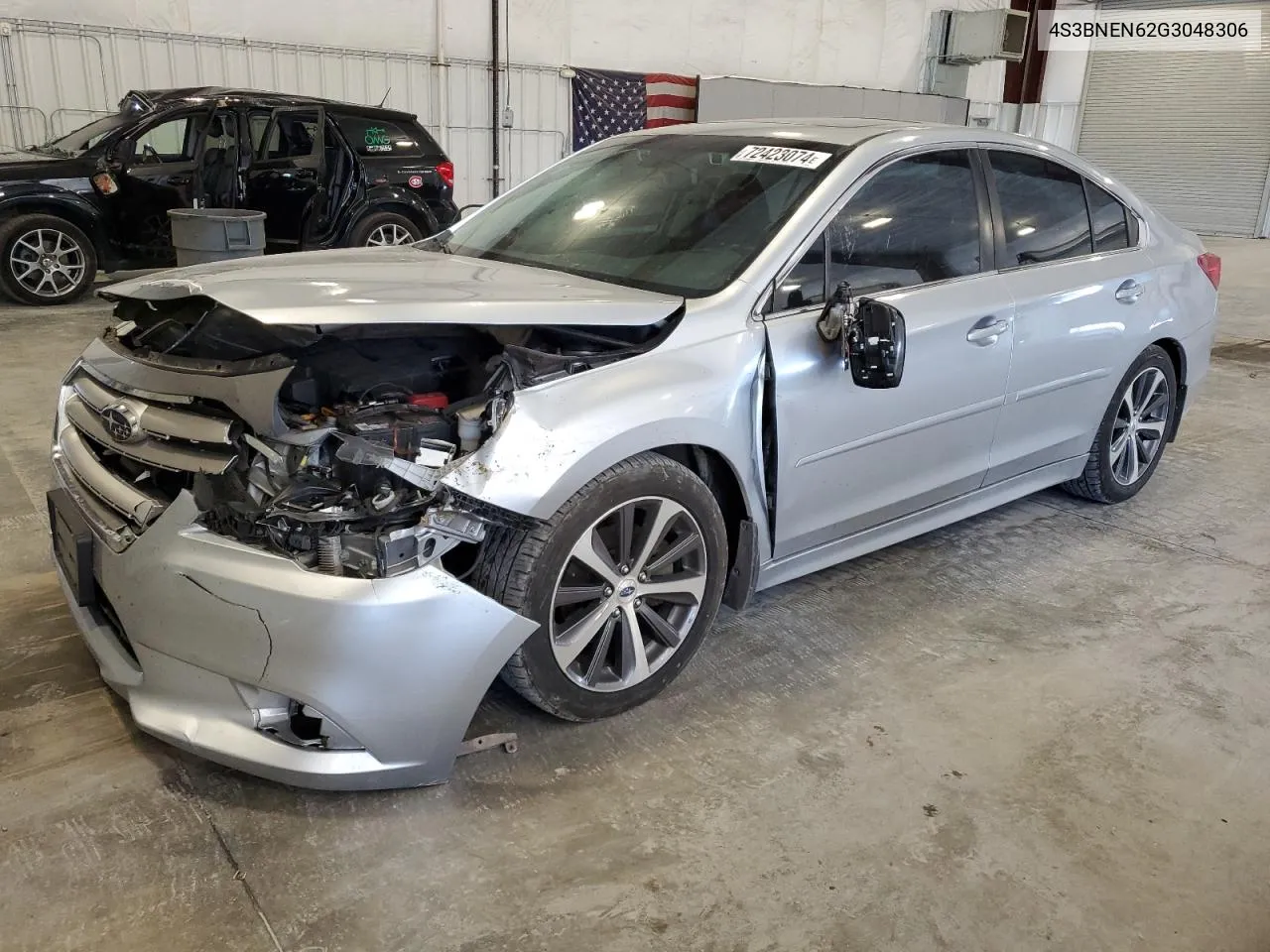 2016 Subaru Legacy 3.6R Limited VIN: 4S3BNEN62G3048306 Lot: 72423074