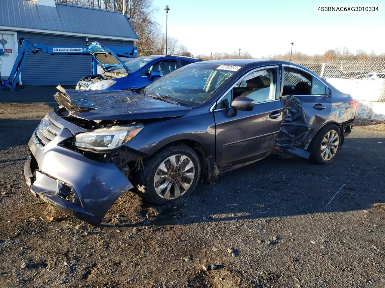 4S3BNAC6XG3010334 2016 Subaru Legacy 2.5I Premium