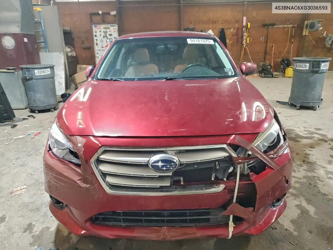 4S3BNAC6XG3036593 2016 Subaru Legacy 2.5I Premium
