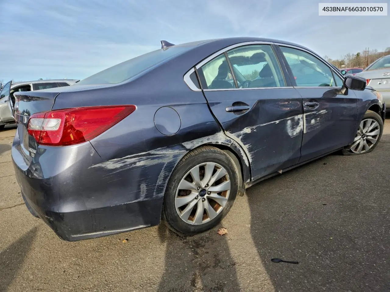 4S3BNAF66G3010570 2016 Subaru Legacy 2.5I Premium
