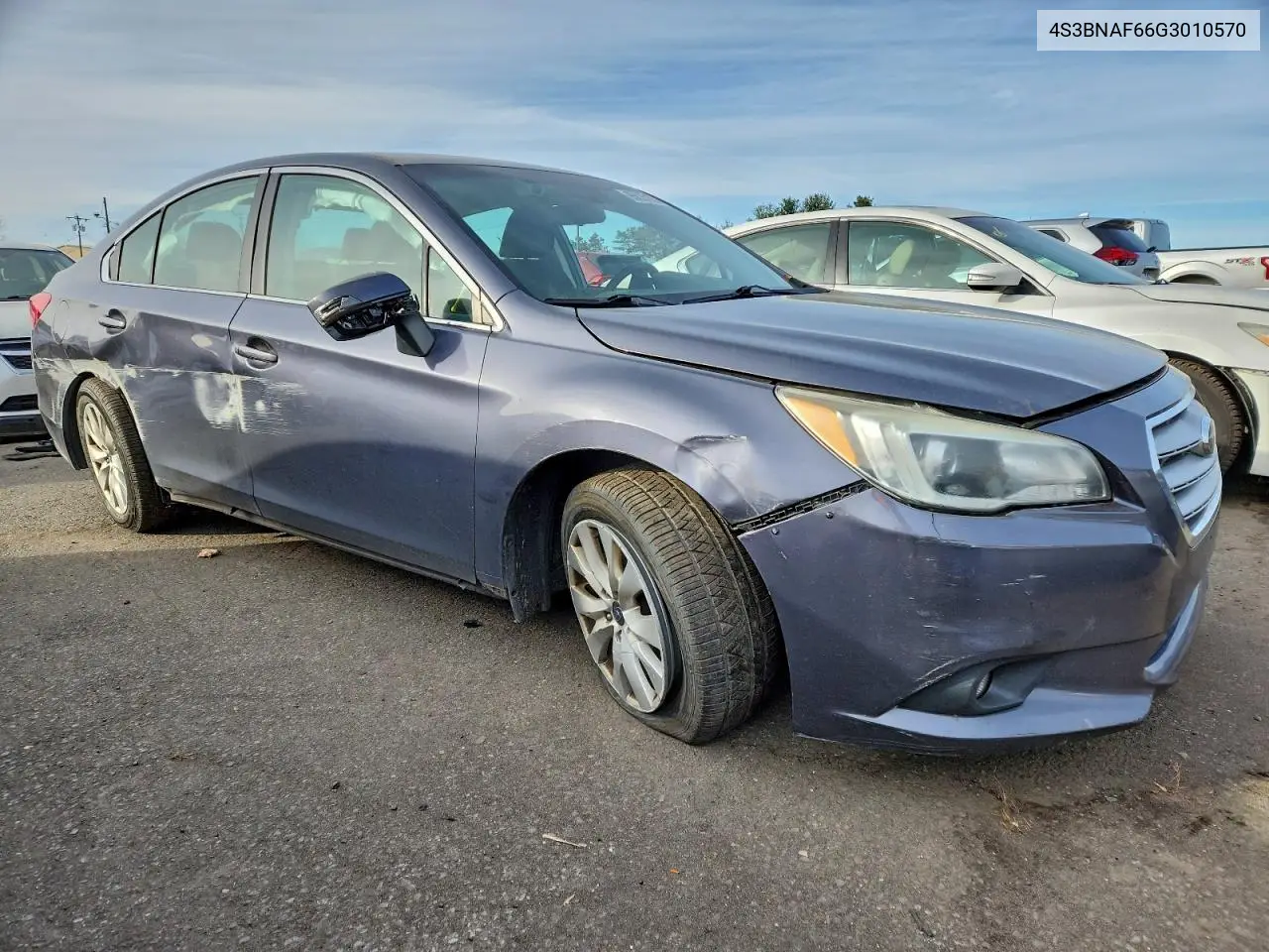 4S3BNAF66G3010570 2016 Subaru Legacy 2.5I Premium