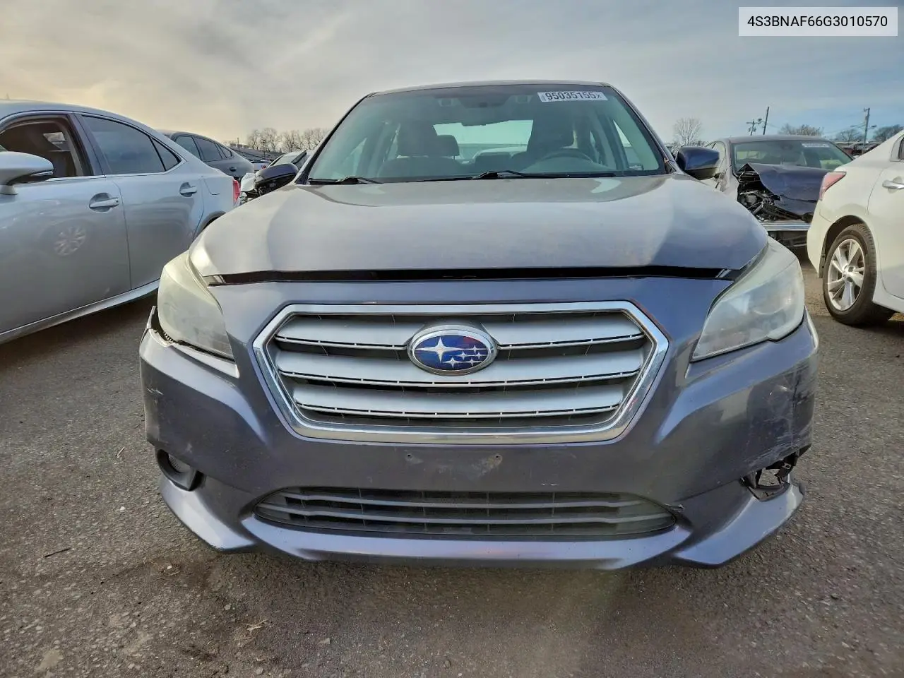 4S3BNAF66G3010570 2016 Subaru Legacy 2.5I Premium