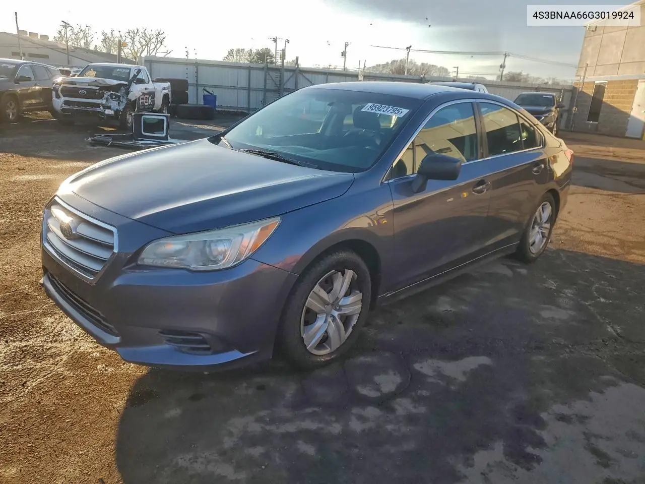 4S3BNAA66G3019924 2016 Subaru Legacy 2.5I