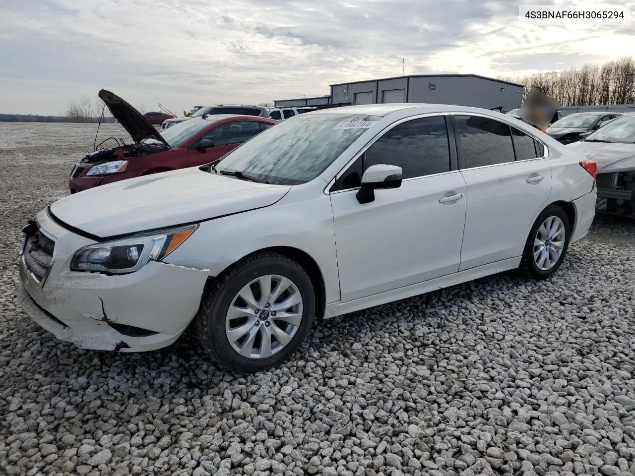 2017 Subaru Legacy 2.5I Premium VIN: 4S3BNAF66H3065294 Lot: 41860564