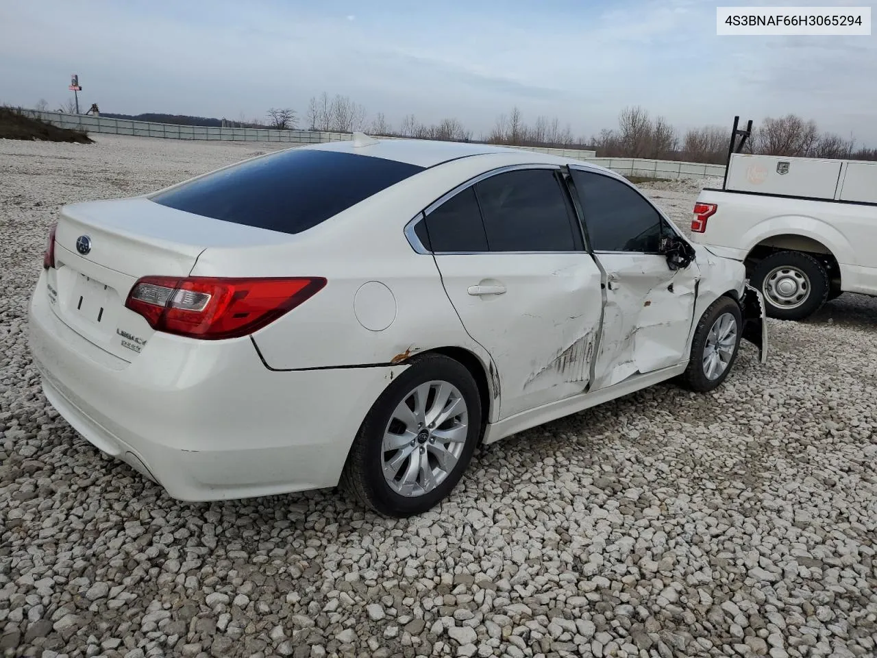 2017 Subaru Legacy 2.5I Premium VIN: 4S3BNAF66H3065294 Lot: 41860564