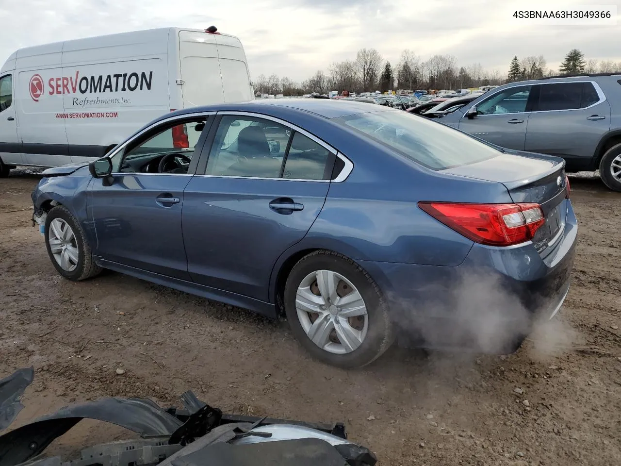 4S3BNAA63H3049366 2017 Subaru Legacy 2.5I