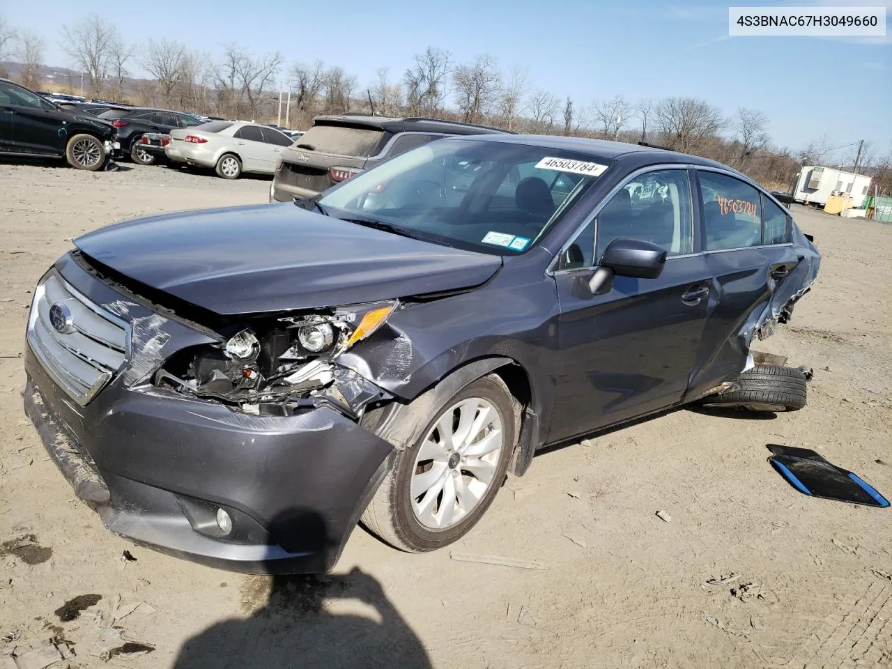 2017 Subaru Legacy 2.5I Premium VIN: 4S3BNAC67H3049660 Lot: 46503784