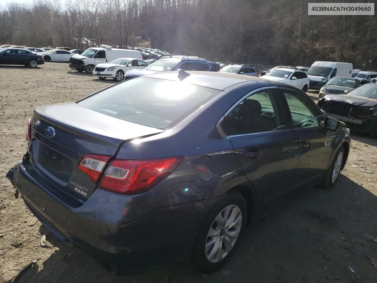 2017 Subaru Legacy 2.5I Premium VIN: 4S3BNAC67H3049660 Lot: 46503784