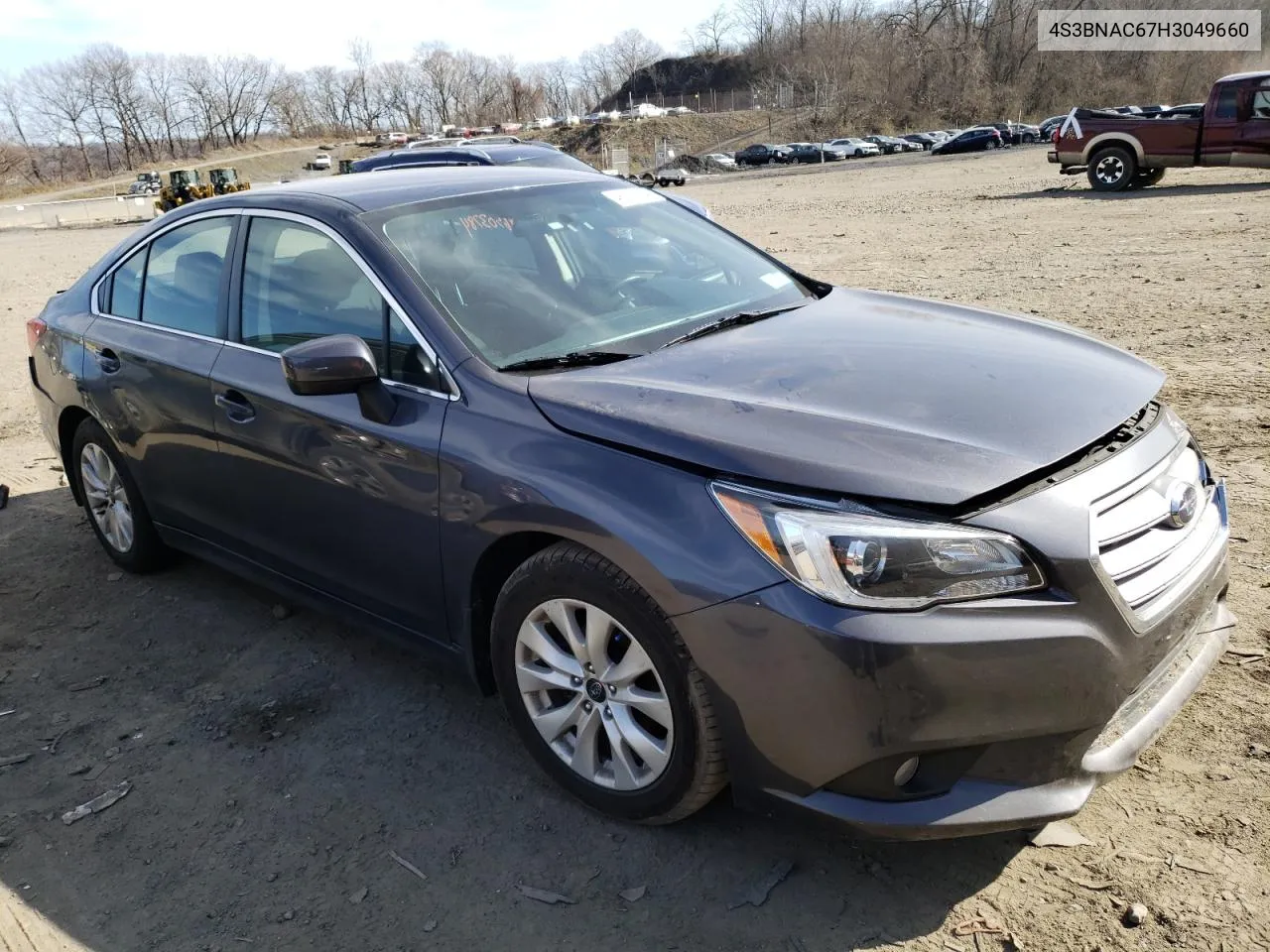 2017 Subaru Legacy 2.5I Premium VIN: 4S3BNAC67H3049660 Lot: 46503784