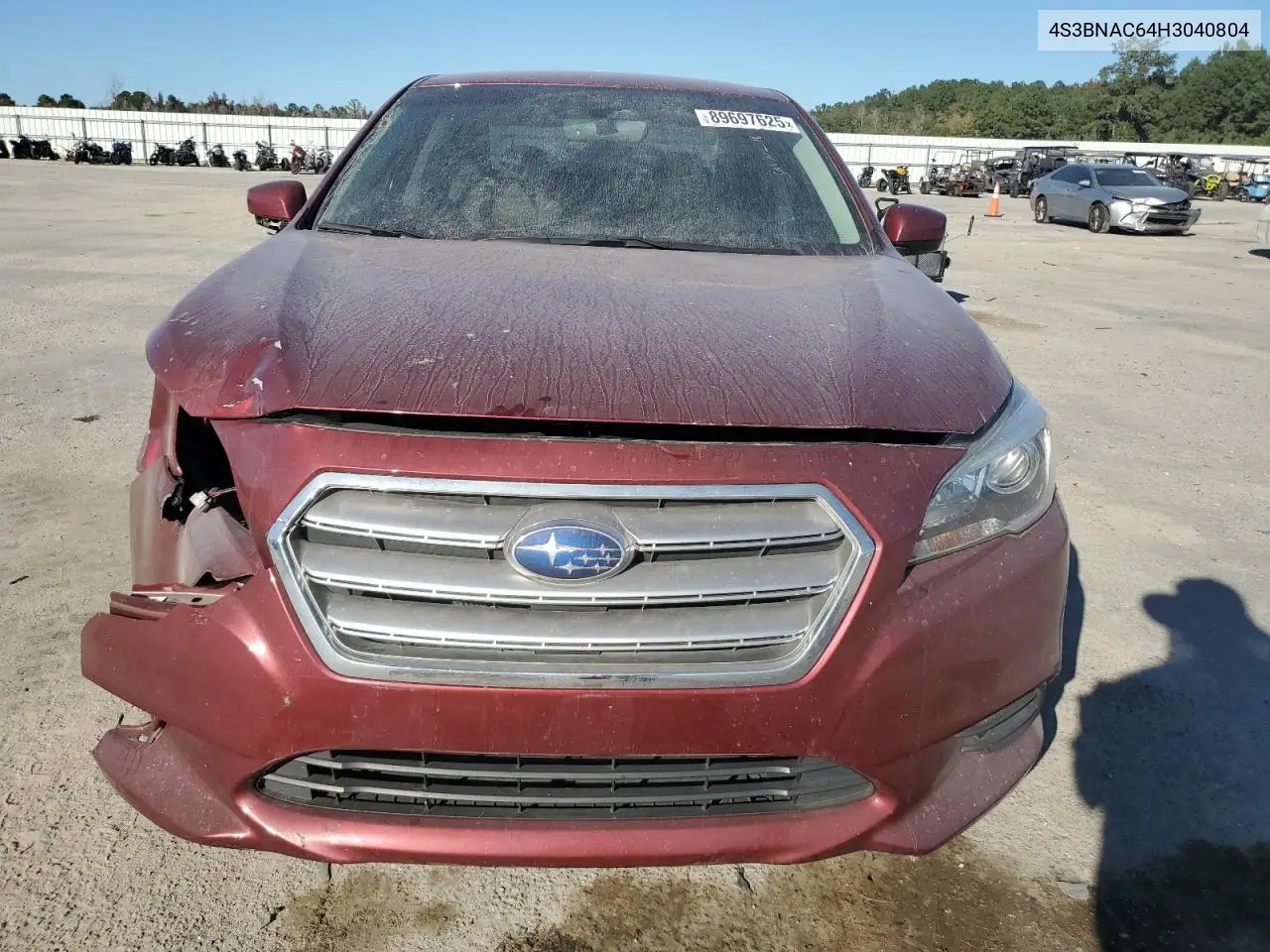4S3BNAC64H3040804 2017 Subaru Legacy 2.5I Premium