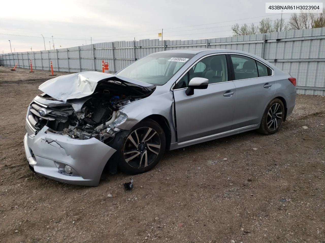 2017 Subaru Legacy Sport VIN: 4S3BNAR61H3023904 Lot: 51609544