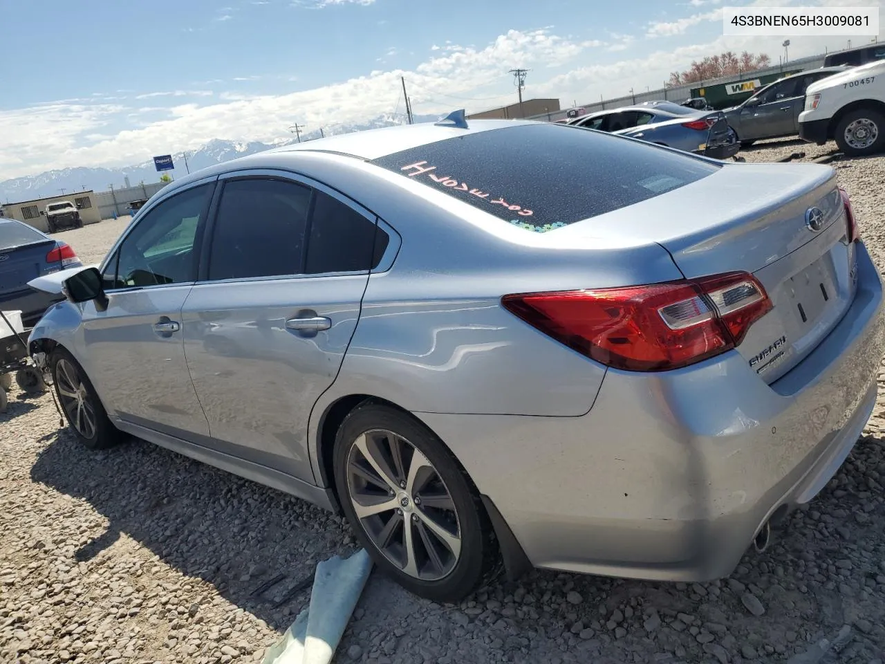 2017 Subaru Legacy 3.6R Limited VIN: 4S3BNEN65H3009081 Lot: 53917934