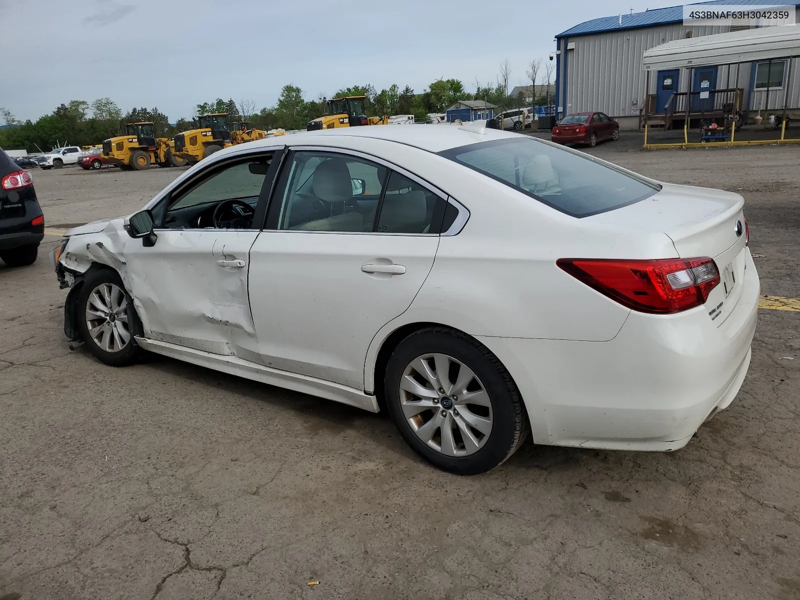 2017 Subaru Legacy 2.5I Premium VIN: 4S3BNAF63H3042359 Lot: 53981934