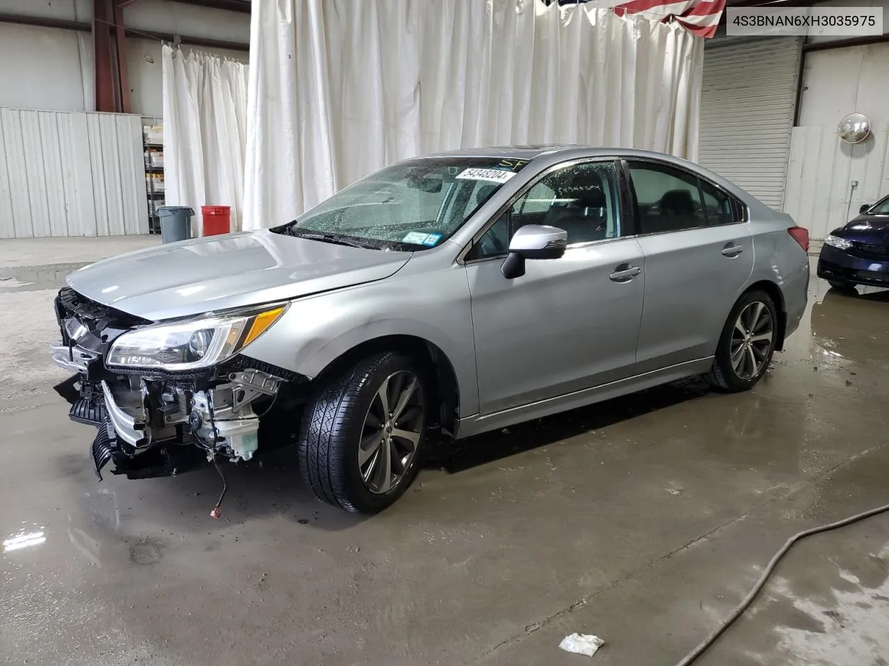 2017 Subaru Legacy 2.5I Limited VIN: 4S3BNAN6XH3035975 Lot: 54348204