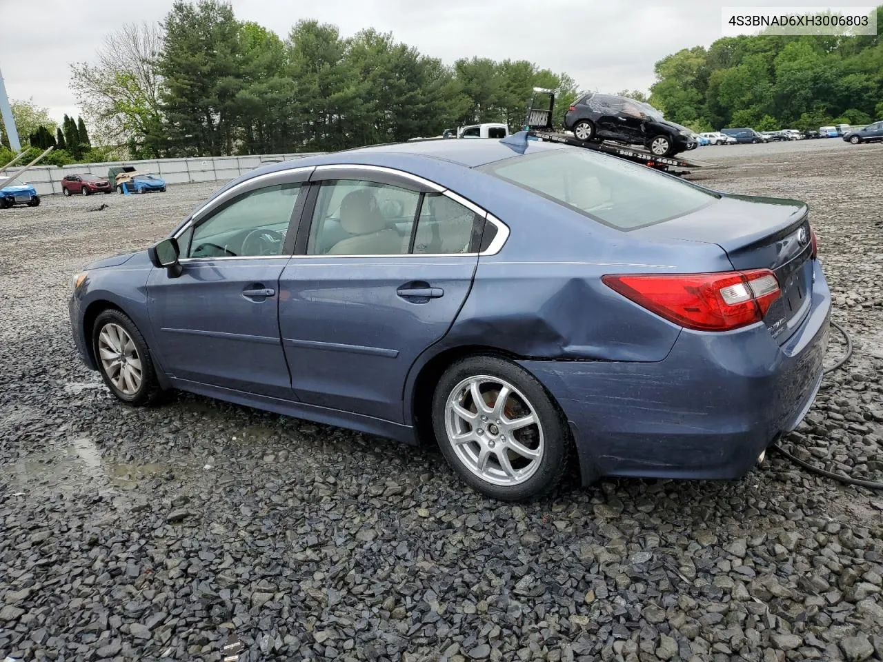 2017 Subaru Legacy 2.5I Premium VIN: 4S3BNAD6XH3006803 Lot: 54434374