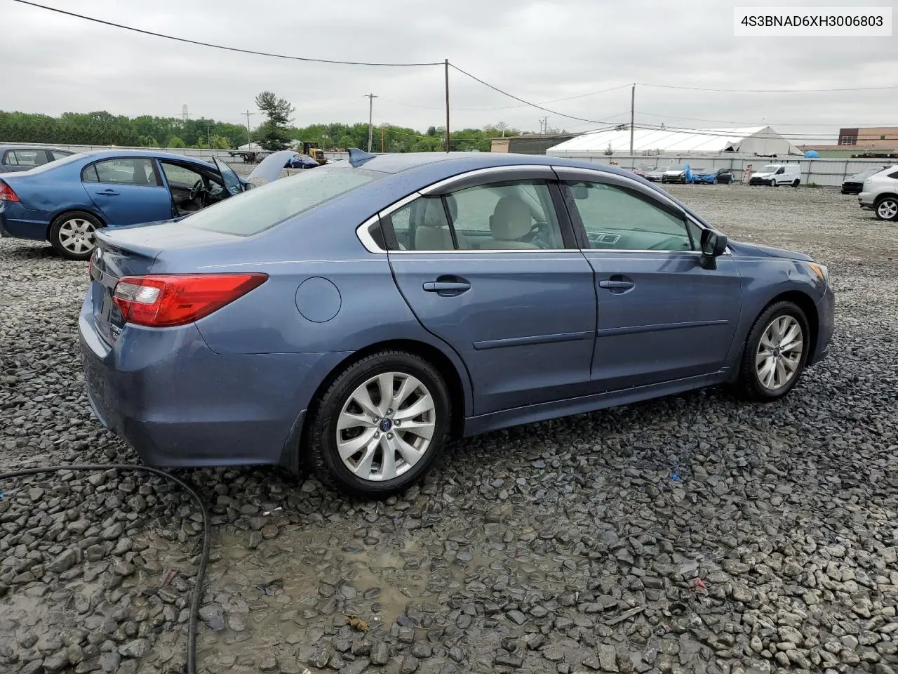 2017 Subaru Legacy 2.5I Premium VIN: 4S3BNAD6XH3006803 Lot: 54434374