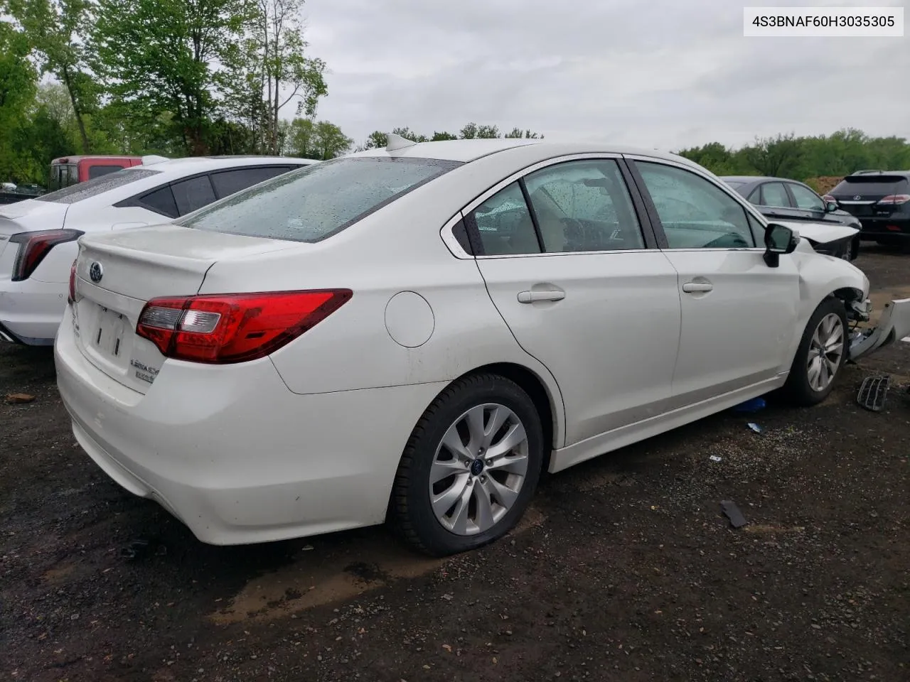 4S3BNAF60H3035305 2017 Subaru Legacy 2.5I Premium