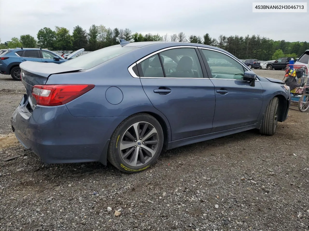 2017 Subaru Legacy 2.5I Limited VIN: 4S3BNAN62H3046713 Lot: 54833324