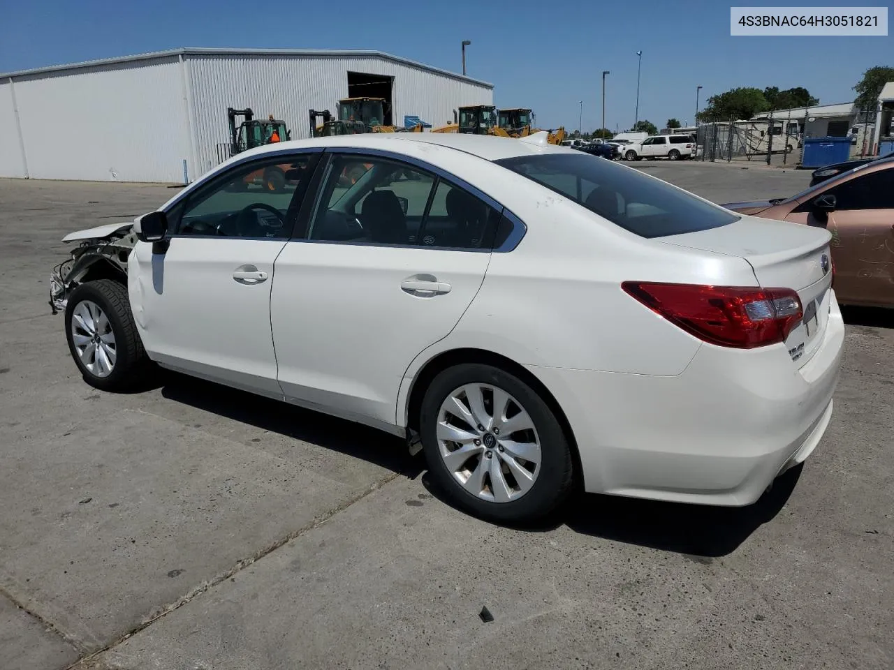 2017 Subaru Legacy 2.5I Premium VIN: 4S3BNAC64H3051821 Lot: 55403594