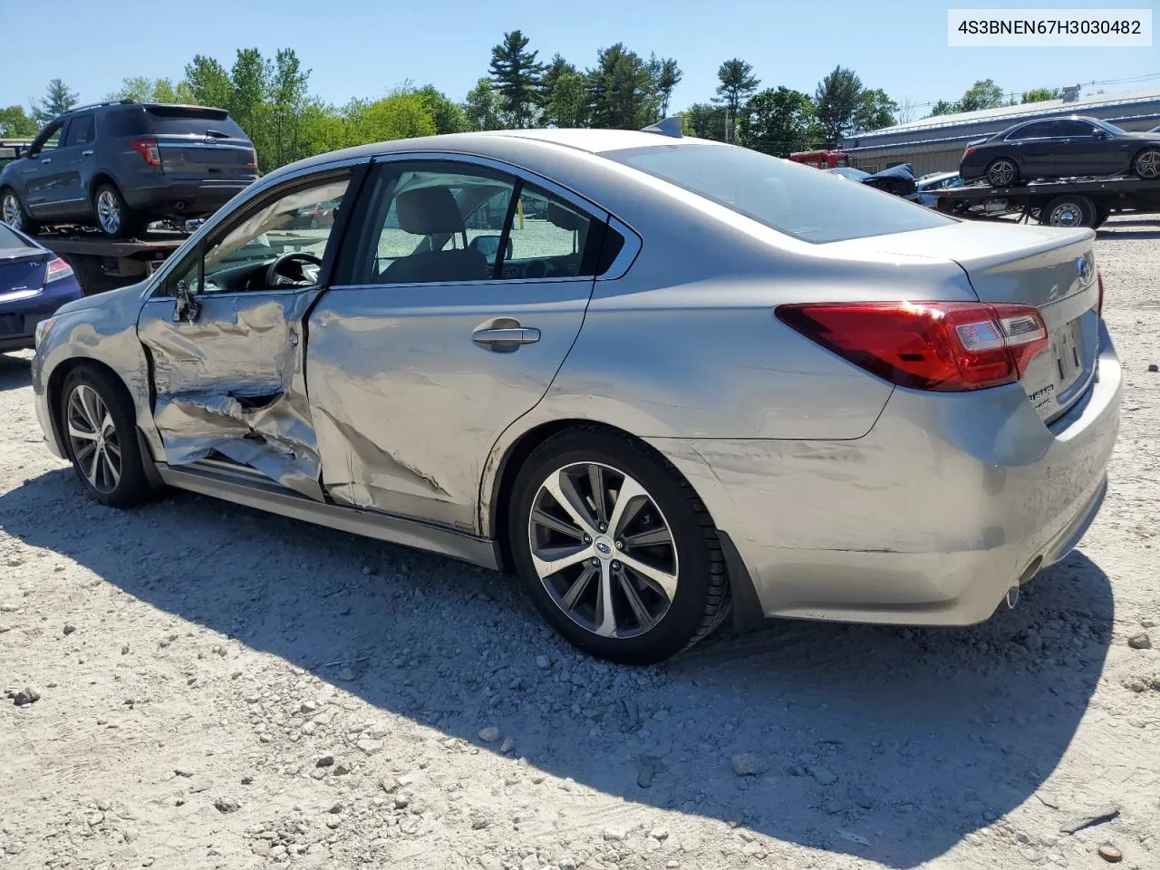 2017 Subaru Legacy 3.6R Limited VIN: 4S3BNEN67H3030482 Lot: 55918524