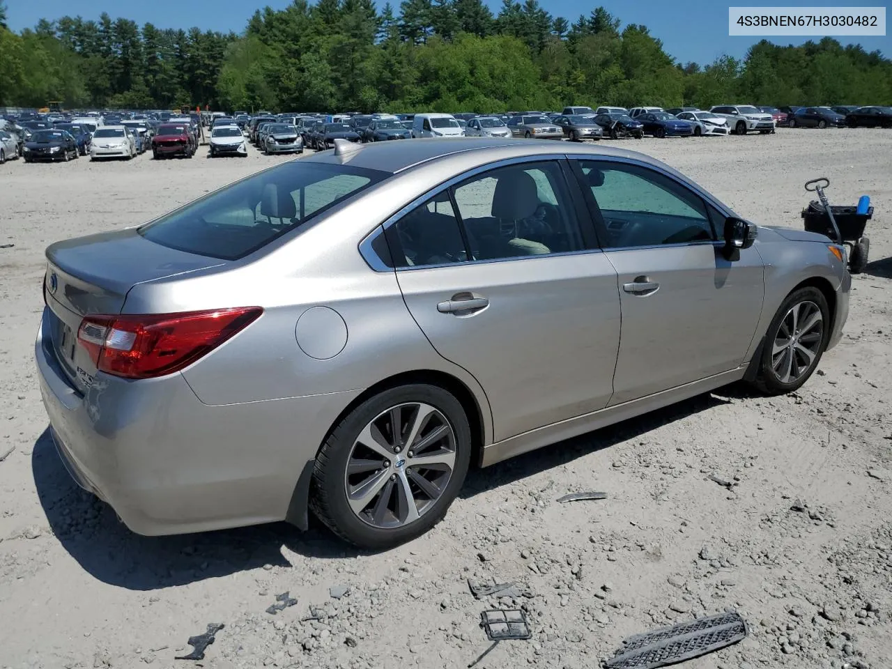 2017 Subaru Legacy 3.6R Limited VIN: 4S3BNEN67H3030482 Lot: 55918524