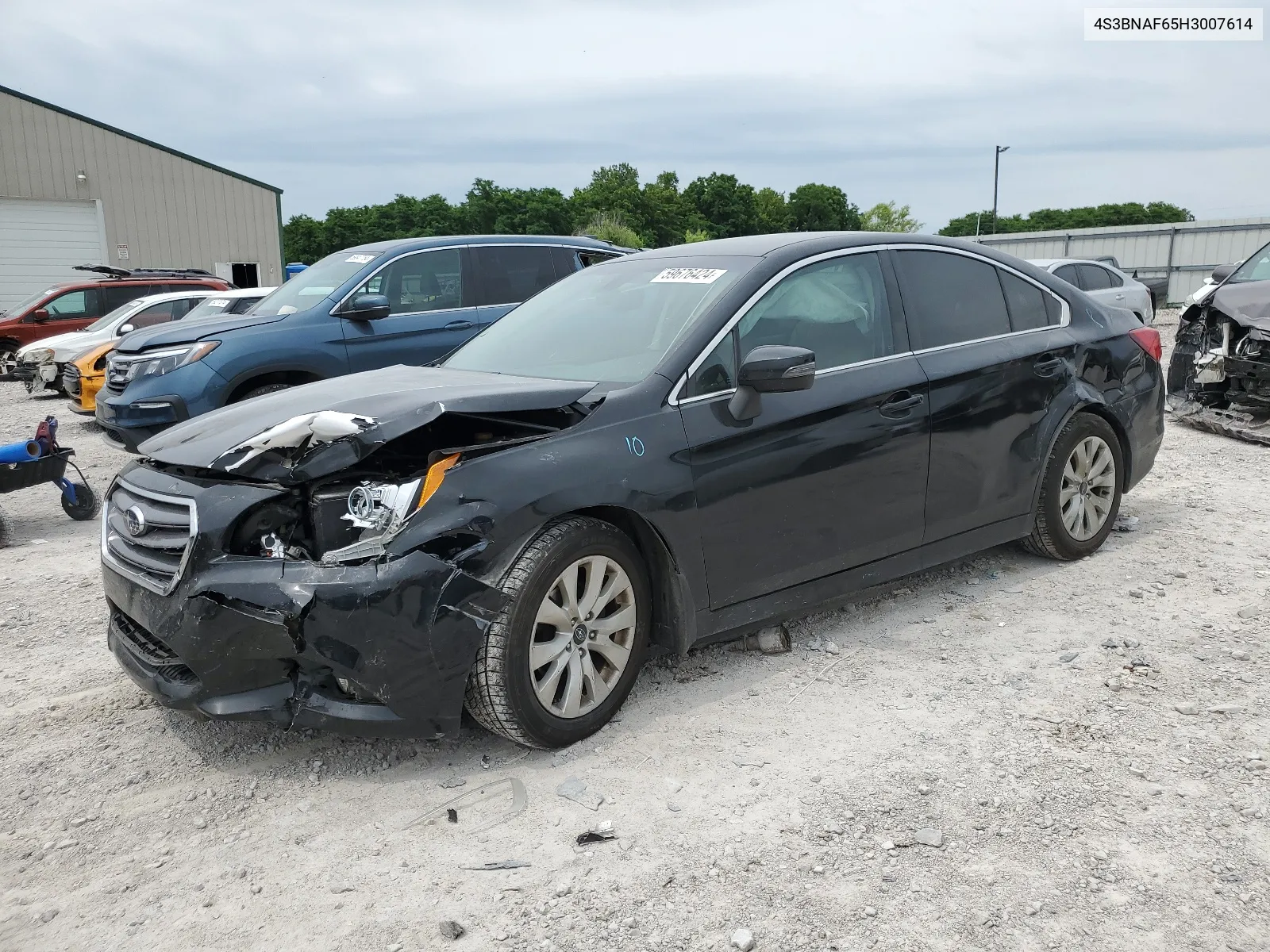 2017 Subaru Legacy 2.5I Premium VIN: 4S3BNAF65H3007614 Lot: 59676424