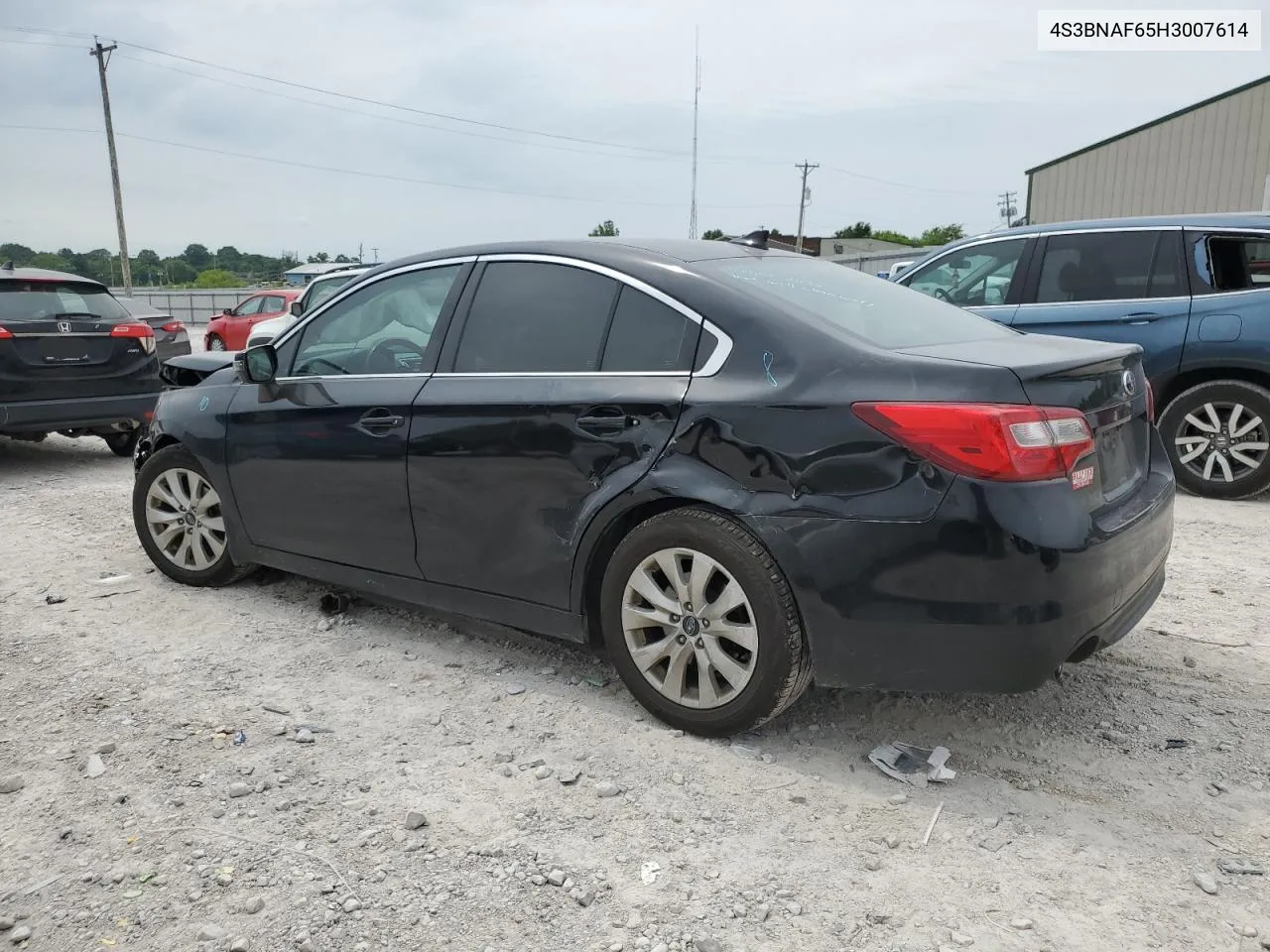 2017 Subaru Legacy 2.5I Premium VIN: 4S3BNAF65H3007614 Lot: 59676424