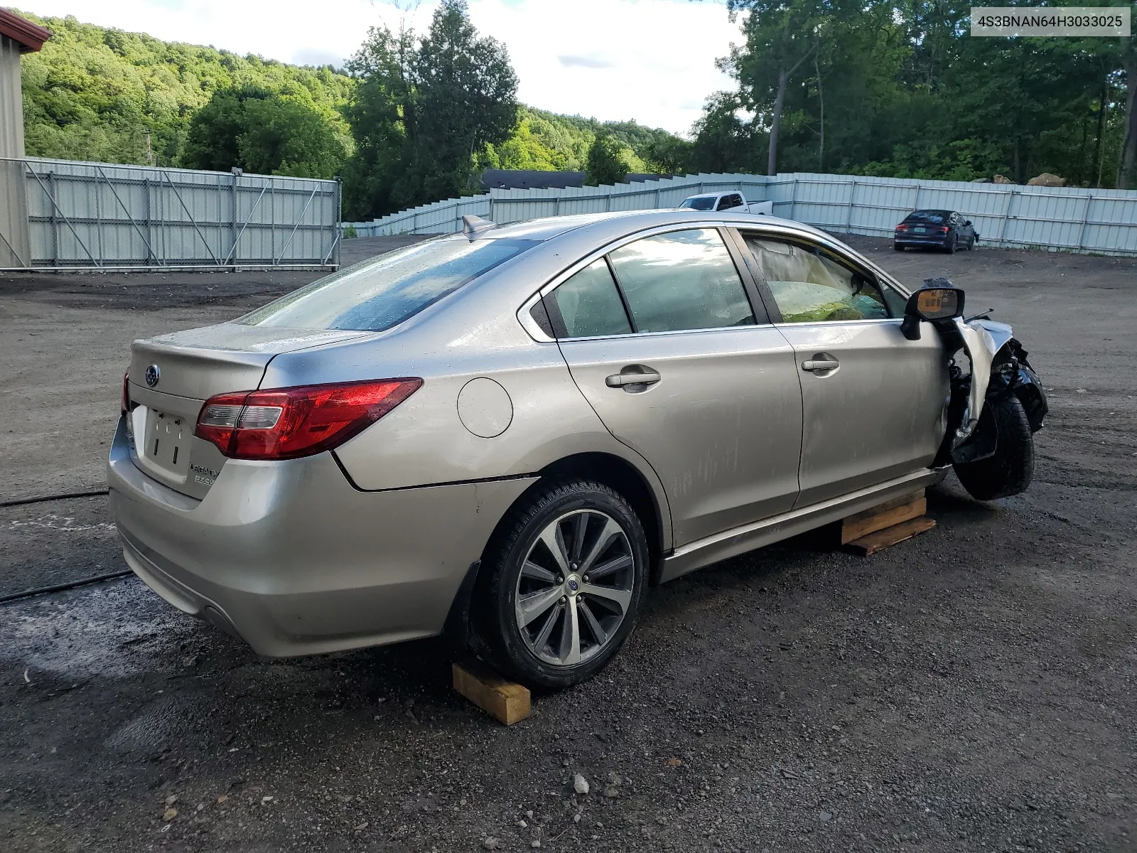 2017 Subaru Legacy 2.5I Limited VIN: 4S3BNAN64H3033025 Lot: 60971674