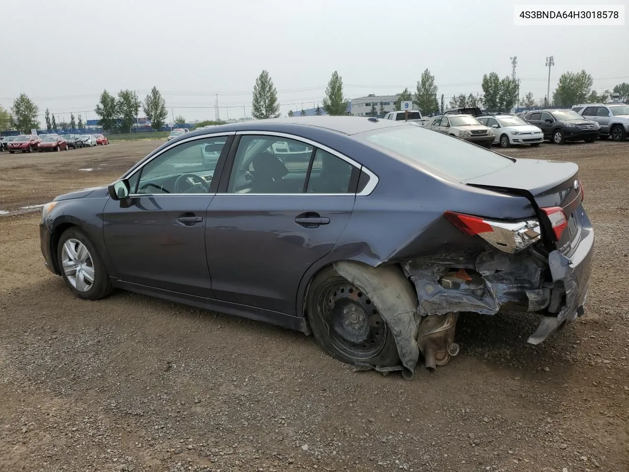 2017 Subaru Legacy 2.5I VIN: 4S3BNDA64H3018578 Lot: 61656573