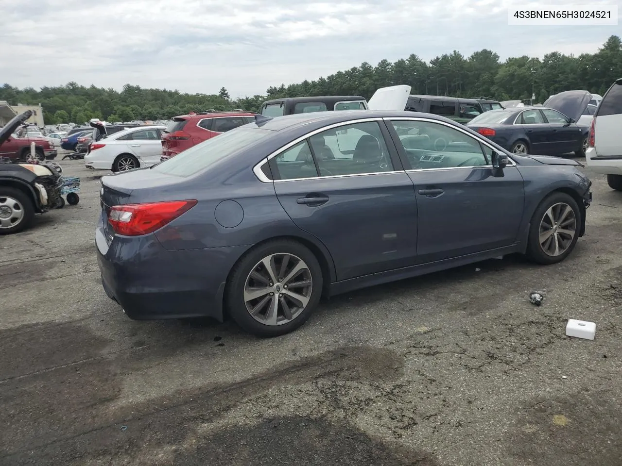 2017 Subaru Legacy 3.6R Limited VIN: 4S3BNEN65H3024521 Lot: 62273254