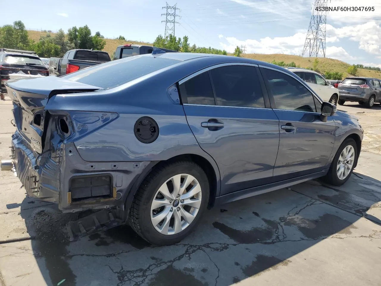 2017 Subaru Legacy 2.5I Premium VIN: 4S3BNAF60H3047695 Lot: 62312874