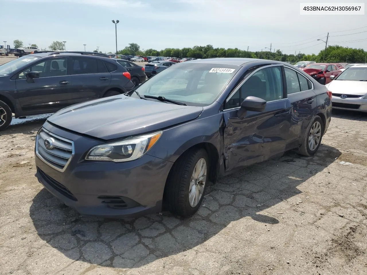 2017 Subaru Legacy 2.5I Premium VIN: 4S3BNAC62H3056967 Lot: 63243444