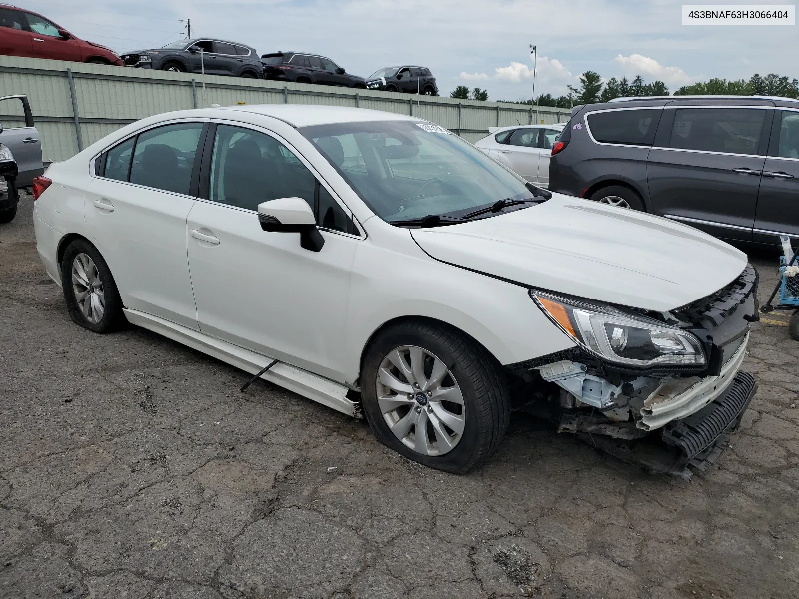 2017 Subaru Legacy 2.5I Premium VIN: 4S3BNAF63H3066404 Lot: 63431204