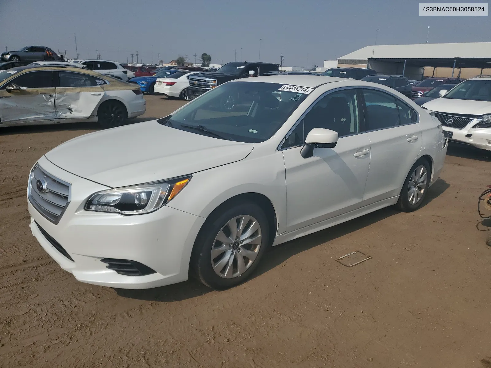 2017 Subaru Legacy 2.5I Premium VIN: 4S3BNAC60H3058524 Lot: 64446314