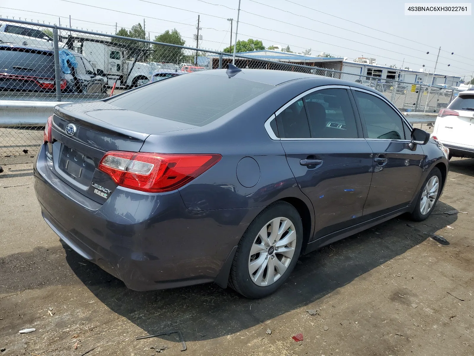 2017 Subaru Legacy 2.5I Premium VIN: 4S3BNAC6XH3022761 Lot: 64547894