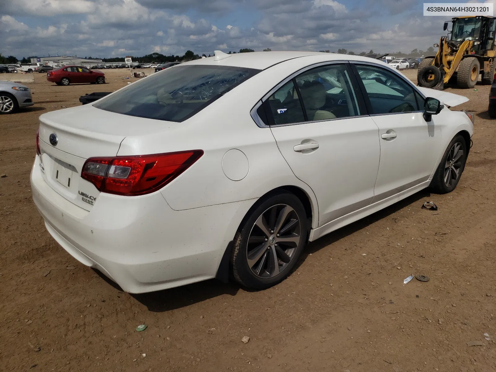 2017 Subaru Legacy 2.5I Limited VIN: 4S3BNAN64H3021201 Lot: 65654884