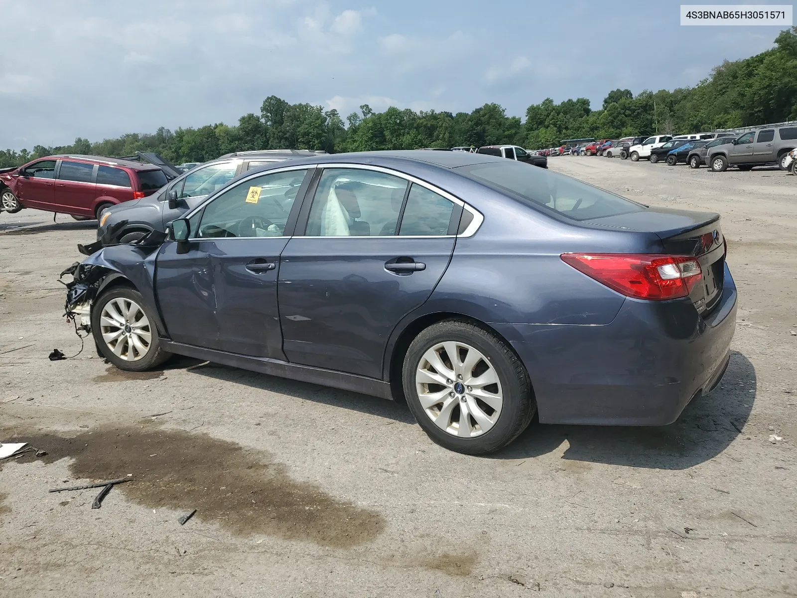 4S3BNAB65H3051571 2017 Subaru Legacy 2.5I