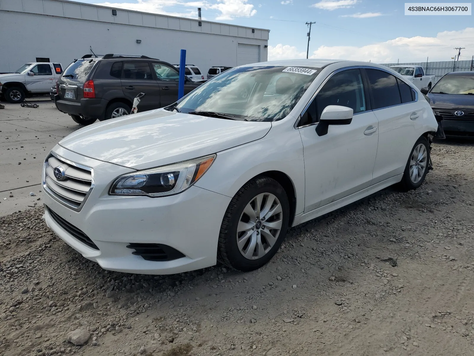 2017 Subaru Legacy 2.5I Premium VIN: 4S3BNAC66H3067700 Lot: 66355944