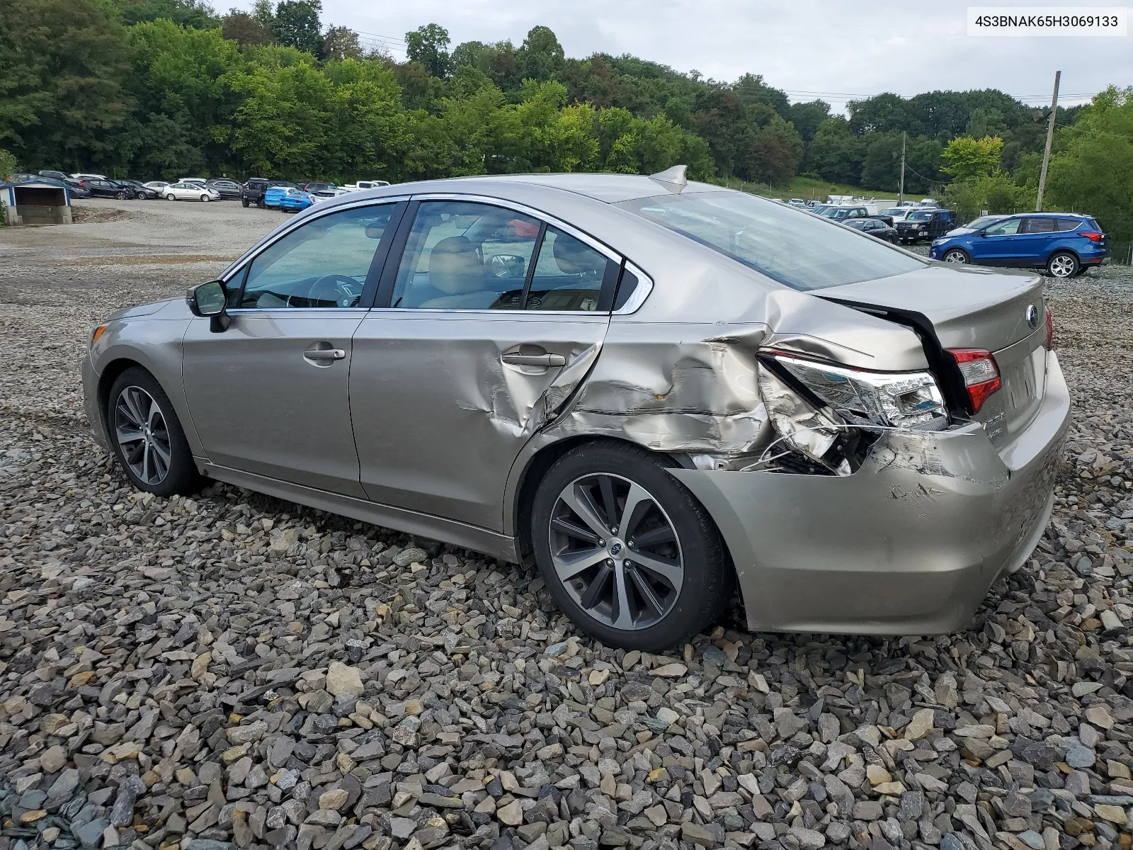 4S3BNAK65H3069133 2017 Subaru Legacy 2.5I Limited