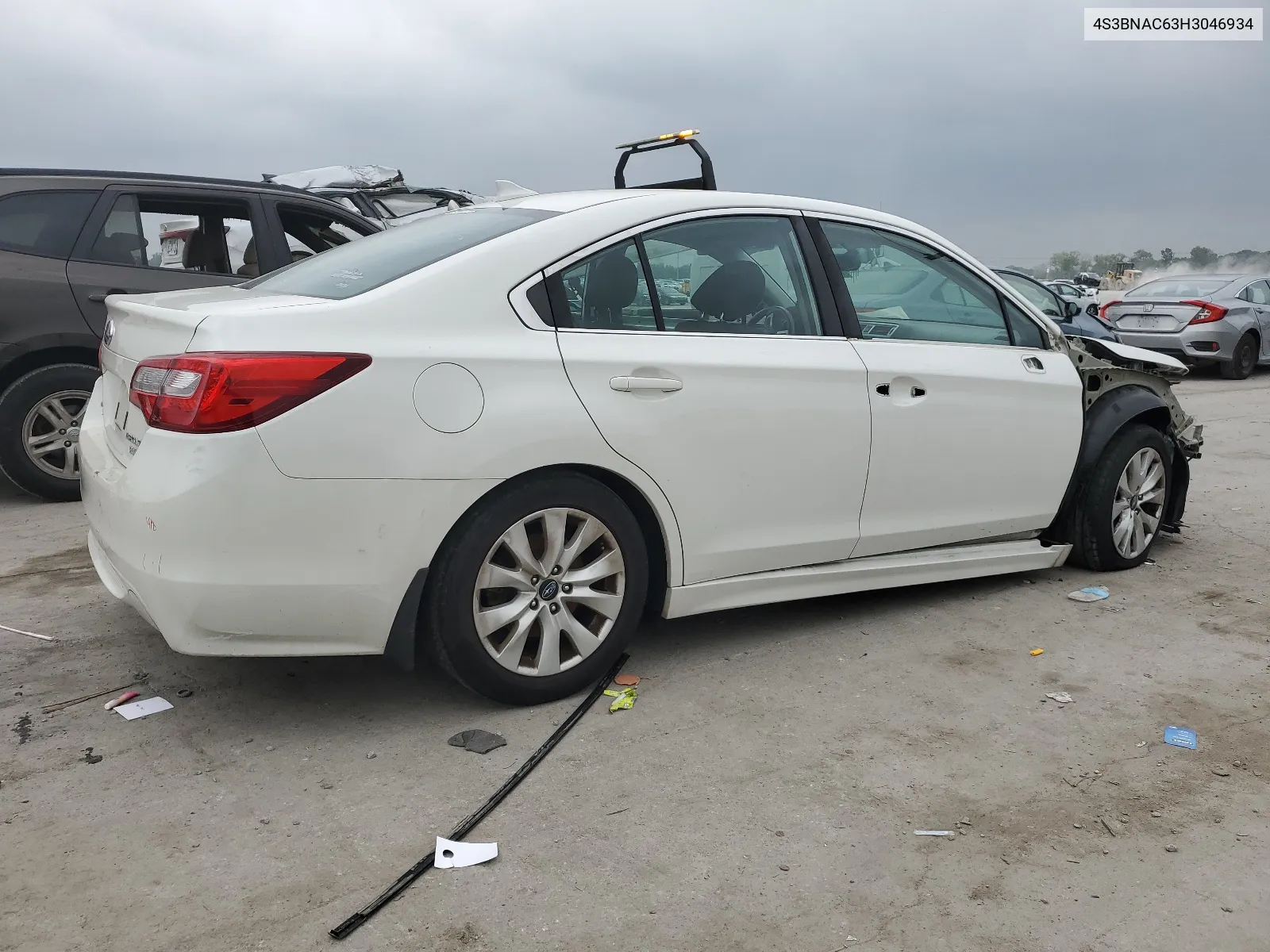 2017 Subaru Legacy 2.5I Premium VIN: 4S3BNAC63H3046934 Lot: 66409604