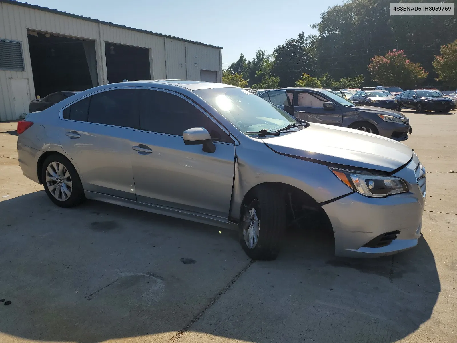 2017 Subaru Legacy 2.5I Premium VIN: 4S3BNAD61H3059759 Lot: 67572774