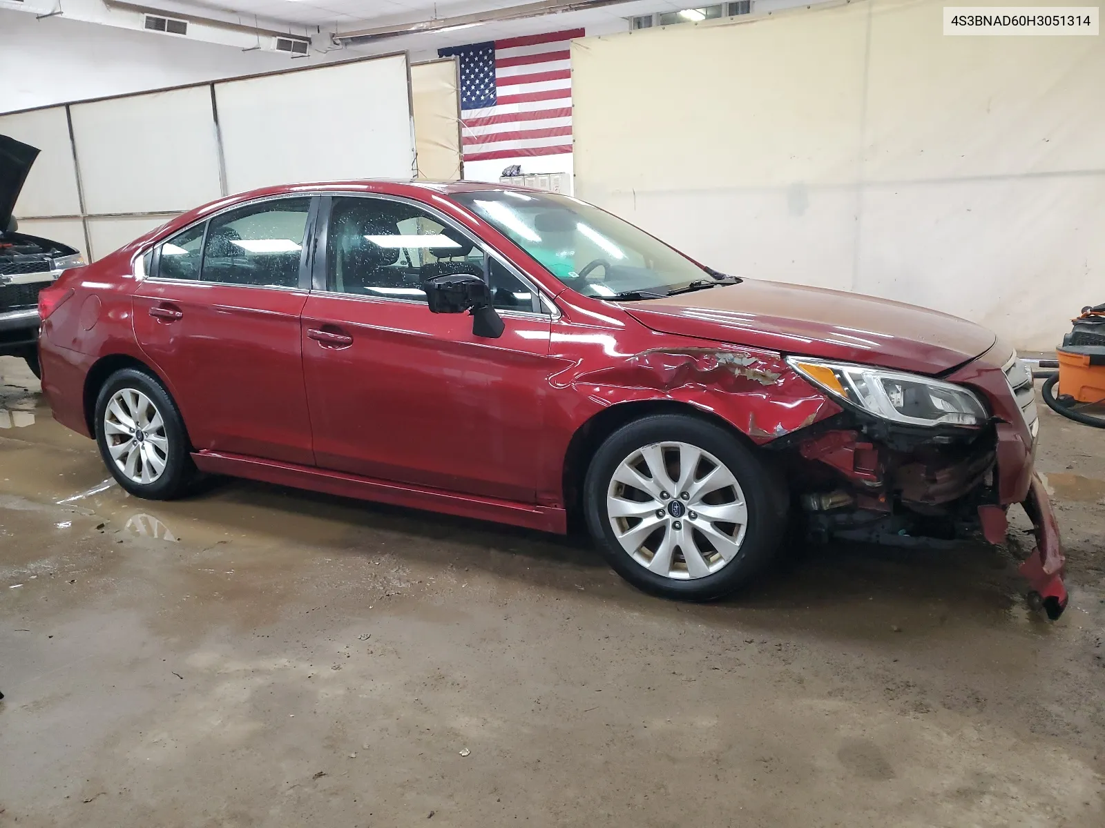 2017 Subaru Legacy 2.5I Premium VIN: 4S3BNAD60H3051314 Lot: 67900904