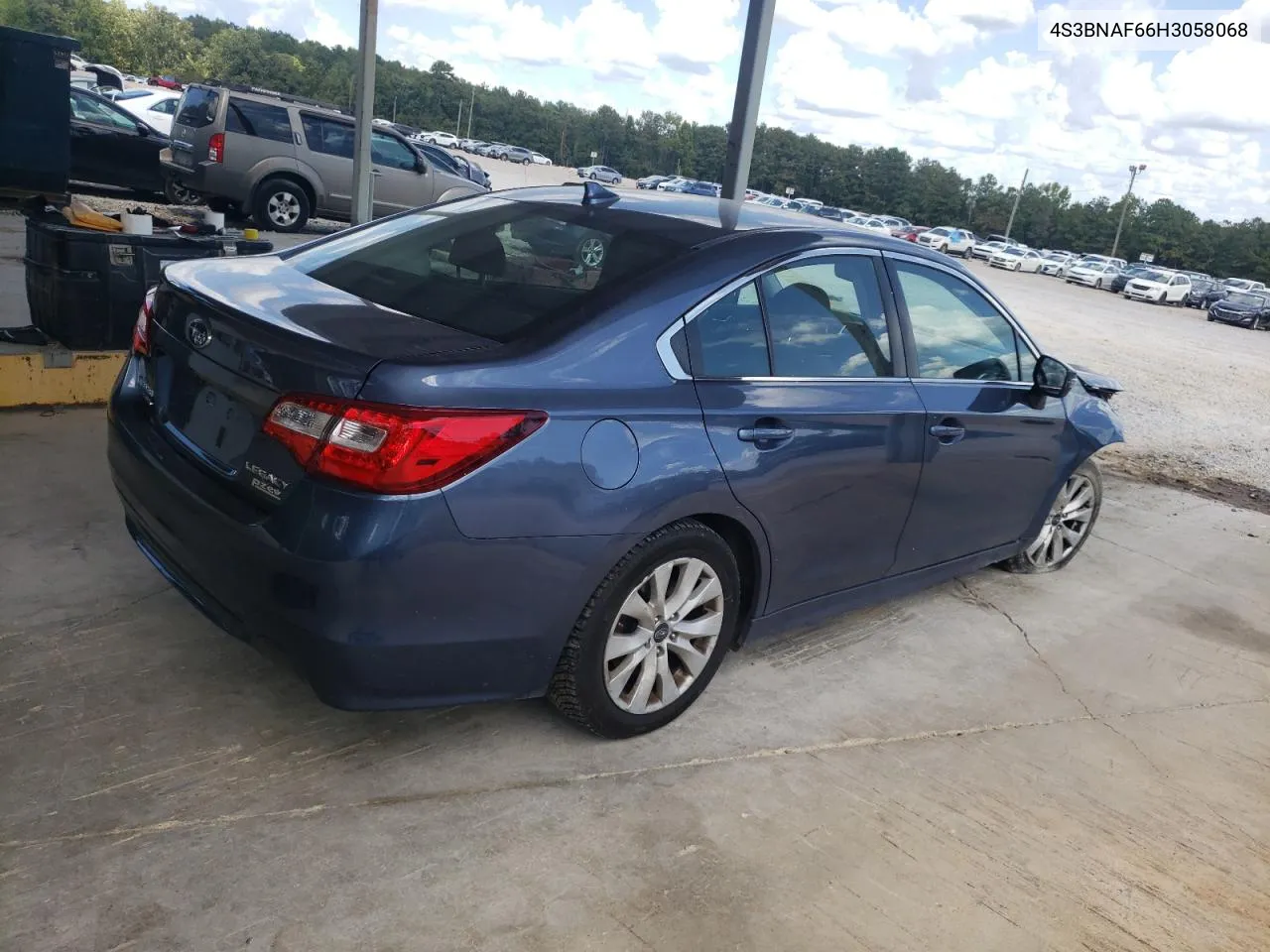 2017 Subaru Legacy 2.5I Premium VIN: 4S3BNAF66H3058068 Lot: 68741984