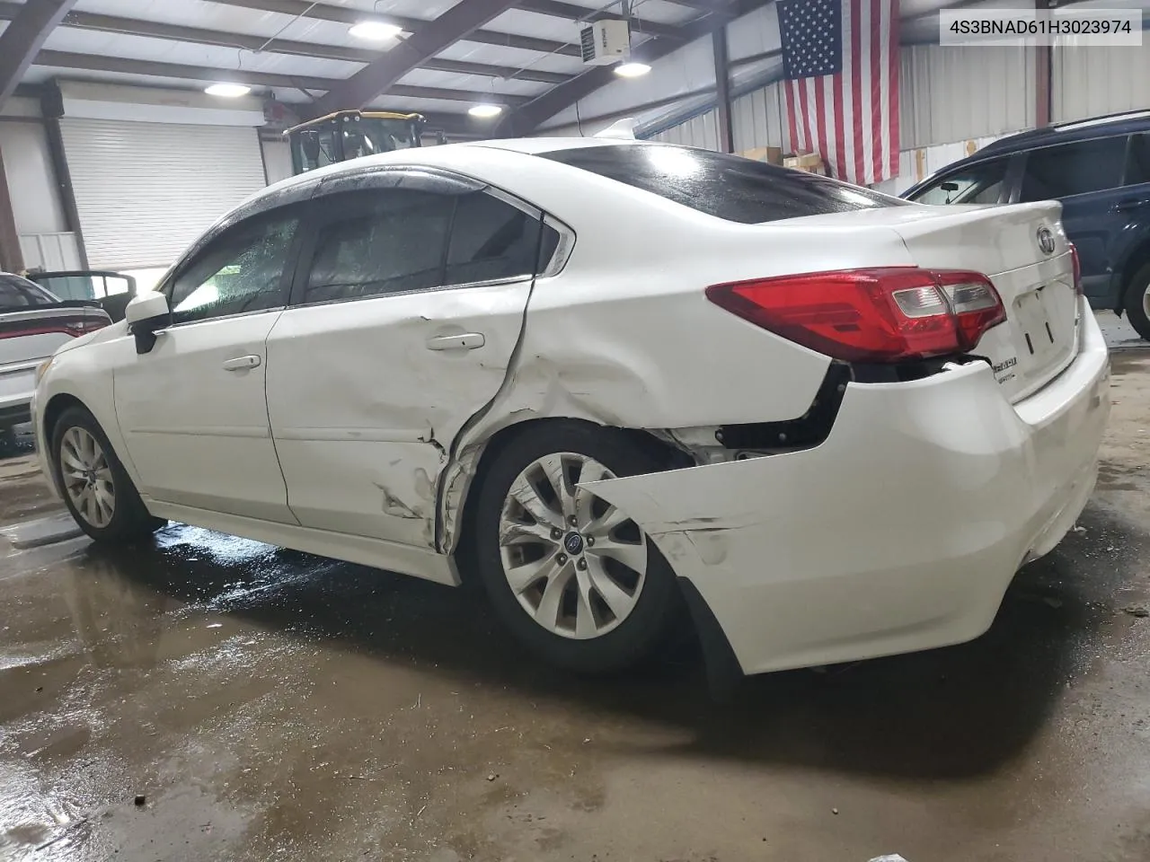 2017 Subaru Legacy 2.5I Premium VIN: 4S3BNAD61H3023974 Lot: 70032394