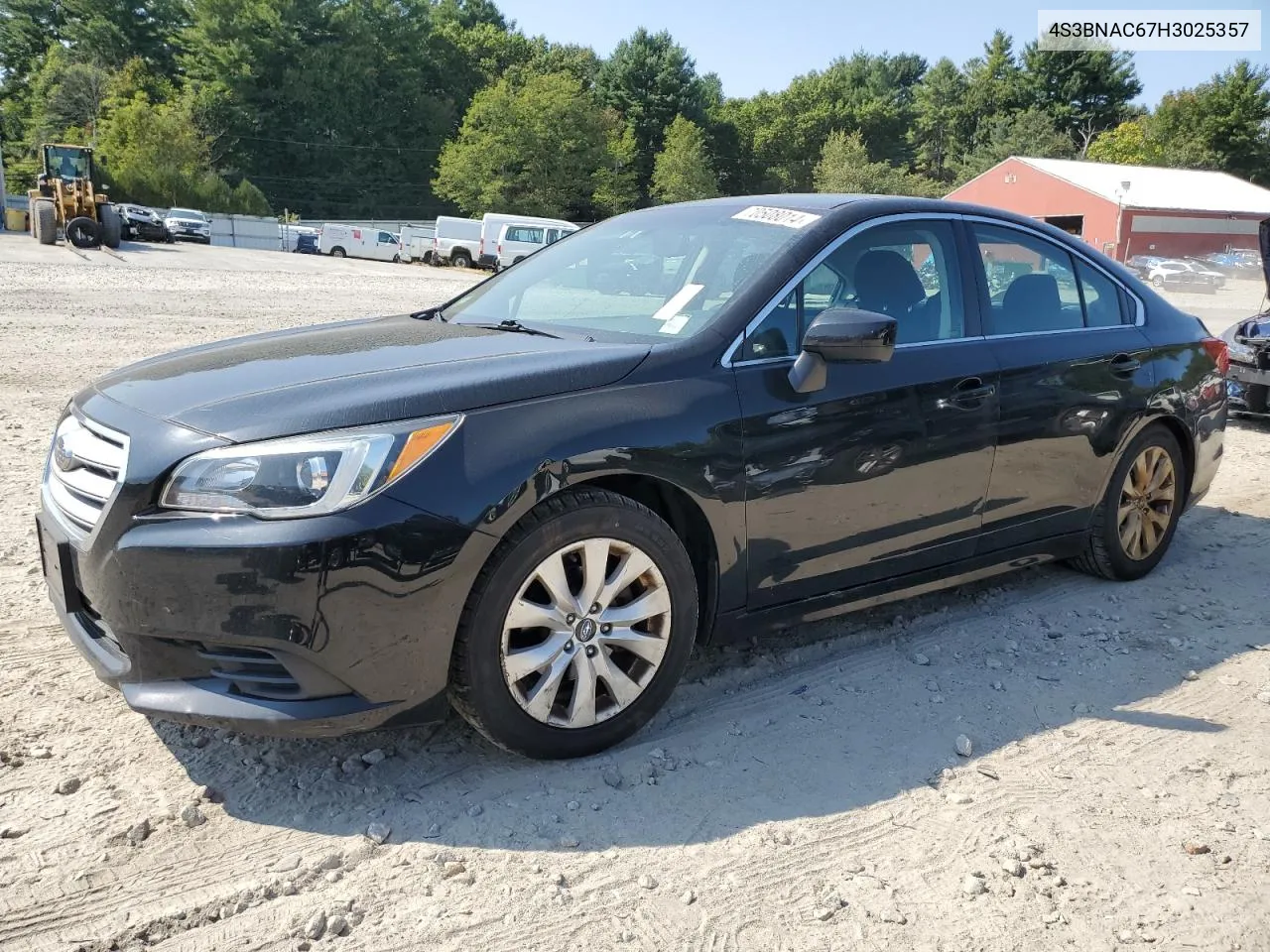 2017 Subaru Legacy 2.5I Premium VIN: 4S3BNAC67H3025357 Lot: 70508014