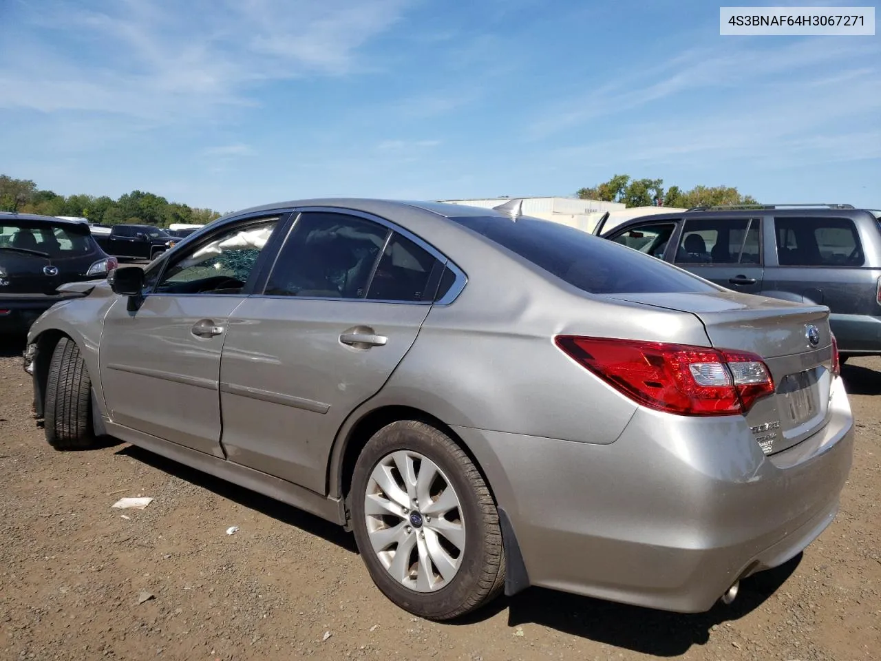 2017 Subaru Legacy 2.5I Premium VIN: 4S3BNAF64H3067271 Lot: 71018224