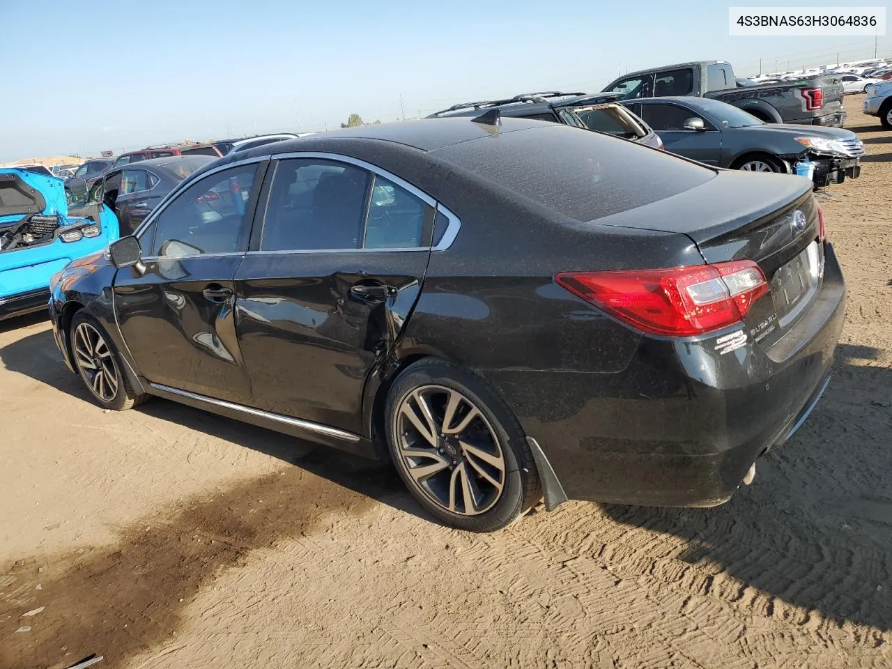 2017 Subaru Legacy Sport VIN: 4S3BNAS63H3064836 Lot: 71066144